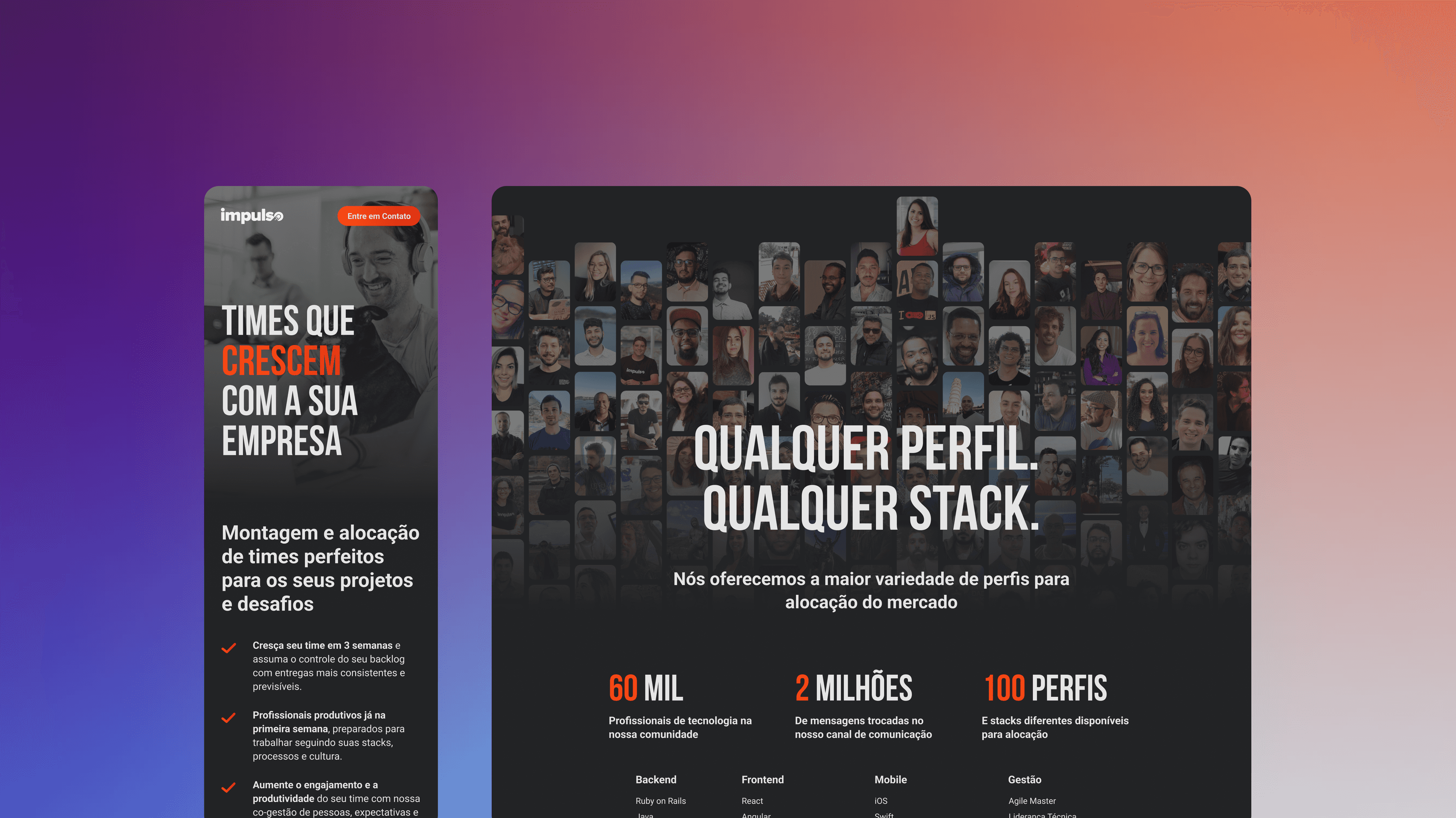 User interface - Impulso